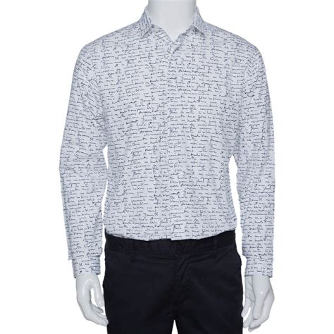 dior mens shirt long sleeve